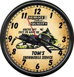 Personalized Snowmobile 2017 Arctic Cat ZR6000 Roger Skime Sign Wall Clock. Fixed Price $26.95.