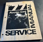 1977 Arctic Cat Eltigre Snowmobile Service Manual P/n 0153-123 (DEN24). Fixed Price $29.99.