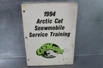 1994 Arctic Snowmobile Service Training Manual Catmaster Book 2255-011. Fixed Price $21.75.