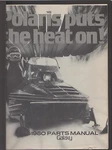 1980 Polaris Snowmobile Galaxy Parts Manual P/n 9910654 (863). Fixed Price $21.99.