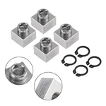 4X Set Snowmobile Trailer Insert Nut & Snap Ring 04414 03400 Fits Triton Xt Lt. Fixed Price $13.88.