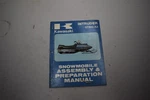 Genuine Kawasaki Assembly & Preparation Manual Intruder 1980 A3. Fixed Price $17.99.