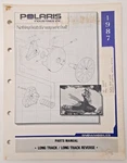 1987 Polaris Long Track Snowmobile Parts Catalog Manual Book. Fixed Price $15.00.