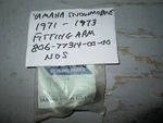 Yamaha Snowmobile 1971-1973 Nos Fitting Arm , 806-77314-00-00. Fixed Price $14.99.