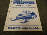 1991 Polaris Indy Lite Gt Snowmobile Parts Catalog Manual. Fixed Price $82.84.