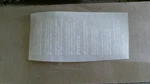Vintage 1974 Alouette Super Brute Snowmoble Chassis Warning Decal. Fixed Price $20.00.