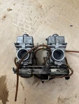 1997-2001 Yamaha SX500R Venture Vmax Twin 600 Carburetors Carbs Rack Rail. Fixed Price $200.00.