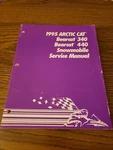 1995 Arctic Bearcat 340 & 440 Service Manual 2255-127. Fixed Price $6.00.
