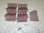 Polaris 1998 Xc 600 Hood Screen Red Wedge 2870905-193 / 5211117-193. Fixed Price $74.95.