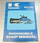 Nice Kawasaki Inviter SA340-A2 Service Manual PN#99963-3501 Used. Fixed Price $17.61.