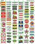 4028 Dave's Decals Asst'd Racing Hot Rod 1/2" Width 1:24 1:25 1:18 Scale. Fixed Price $8.99.
