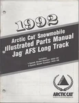 1992 Arctic Cat Jag Afs Long Track Snowmobile Parts Manual P/n 2254-746. Fixed Price $24.19.