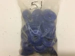 Woodys Nos New Grand Digger Stud Backing Plate Blue Round Pack Of 51 ARG-3795-48. Fixed Price $44.95.