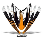 Sled Hood Graphic Decals Stickers For Arctic Cat M Series 2007-2011 Crbnx. Fixed Price $69.95.