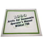 Arctic 1993 Wildcat 700 Operator's Manual, 2254-846. Fixed Price $28.75.