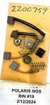 Polaris Nos Snowmobile - 2200759 Brush & Spring Kit Brand New!. Fixed Price $34.00.