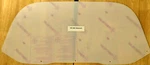 1967 Johnson Evinrude Cruiser Snowmobile Clear Tall Windshield. Fixed Price $52.92.
