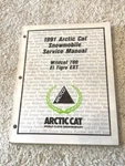 Artcic 1991 Wildcat 700 & El Tigre Service Manual 2254-646. Fixed Price $20.00.