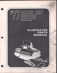1977 Arctic Cat Cheetah 5000 Illustrated Parts Manual MN2833. Fixed Price $9.95.