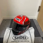 Shoei X-fourteen X14 Marquez TC-1 Helmet Gloss Black Used. Fixed Price $741.76.