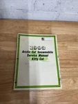 1993 Arctic Cat Kitty Snowmobile Service Manual P/n 2254-824. Fixed Price $22.99.