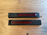 1994 Polaris Indy Xlt 580 Rear Bumper Trim Covers. Fixed Price $28.00.