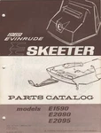 1969 Evinrude Skeeter Snowmobile Parts Manual E1590, E2090 & E2095. Fixed Price $36.29.
