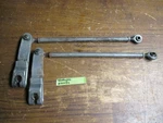 Vintage 72 Scorpion Super Stinger 440 Snowmobile Steering Rods & Spindle Arms. Fixed Price $54.99.