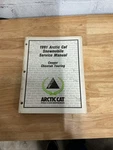 1991 Arctic Cat Cougar Cheetah Touring Snowmobile Service Manual P/n 2254-645. Fixed Price $25.99.
