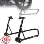 Donext Motorcycle Rear Paddock Stand Black 850LB Adjustable Sport Bike Lift. Fixed Price $74.98.