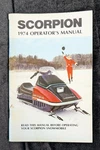 1974 Scorpion Snowmobile Owners & Operator Manual Stinger Super. Fixed Price $79.88.