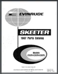 1967 Evinrude Skeeter E1570, E2070, E2075 Snowmobile Parts Manual 27 Pages. Fixed Price $15.95.