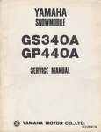 1976 Yamaha Snowmobile GS340A & GP440A LIT-12618-00-05 Service Manual (810). Fixed Price $32.98.