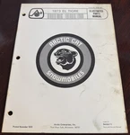 1973 Arctic Cat Snowmobile El Tigre Parts Manual P/n 0185-027 (C11). Fixed Price $20.99.