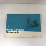 Rare Amf Harley-davidson Snowmobile 1973 Owners Manual 99474-73. Fixed Price $65.00.