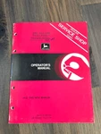 John Deere 340*440 Trailfire (sn 120,001 -) Operator Manual Dealer Copy OMM68491. Fixed Price $15.00.