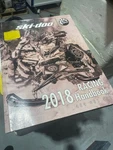 Ski-doo 2018 Racing Handbook 484801524 Snocross Skidoo Race Dept. Fixed Price $55.00.
