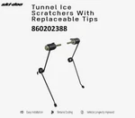 Ski-doo Oem Tunnel Ice Scratchers With Replaceable Tips 860202388. Fixed Price $159.99.