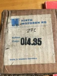 Nos Vintage 292 Hirth Piston 014.35 Polaris Arctic Cat Rupp Scorpion Sno Jet. Fixed Price $175.00.