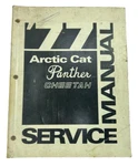 Oem 1977 Arctic Cat Panther, Cheetah Snowmobile Service Manual Form 0153-122. Fixed Price $19.99.