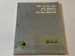 Arctic Cat Service Shop Manual 1987 Afs Models Tigre Pantera Cougar Cheetah. Fixed Price $27.99.
