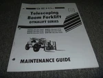 Gehl D4P70 D4P73 Dynalift Telescoping Boom Forklift Maintenance Service Manual. Fixed Price $230.76.
