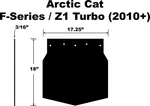 Pdp Snowflap Arctic Cat SERIES/Z1 Turbo 2010+ SF-Z1FPB. Fixed Price $55.49.