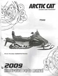 2009 Arctic Cat Snowmobile T500 (see Cover List) Parts Manual (422). Fixed Price $23.98.