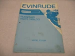 406071 1972 Evinrude Norseman Snowmobile Parts Catalog E252M. Fixed Price $16.95.