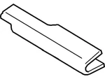 Genuine Ford Seat Frame Trim Panel 4L1Z-7862127-BAA. Fixed Price $7.14.
