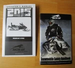 2015 Arctic Bearcat Lynx Snowmobile Operators Manual & Safety Handbook Lot. Fixed Price $12.99.