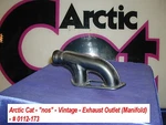 Arctic Cat Exhaust Manifold Outlet # 0112-173 '72 Puma Vintage. Fixed Price $178.00.
