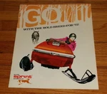 Original 1972 Bolens Sprint Snowmobile Sales Brochure Catalog 84/440 83/440. Fixed Price $29.99.