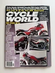 Vintage Cycle World Magazine January 1983 Honda CB1100F Kawasaki GPZ750 Suzuki. Fixed Price $9.90.